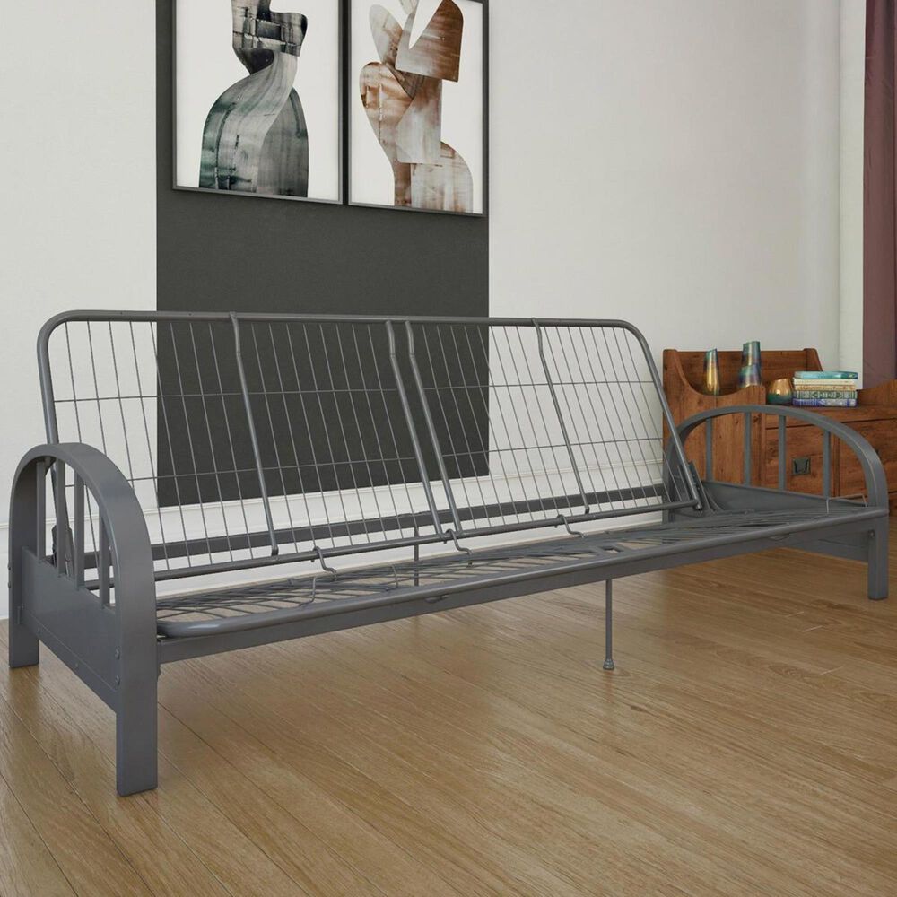 DHP Ali Futon Frame in Gray, , large
