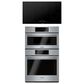 Bosch 800 Series 2-Piece Kitchen Package with Stainless Steel 6.2 Cu. Ft. Combination Oven and Black 36" Electric Cooktop, , large
