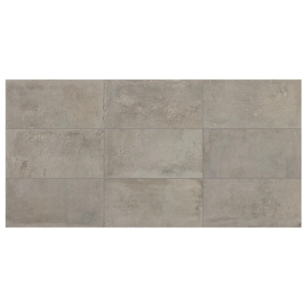 Dal-Tile Rekindle Medium Grey 12&#39;&#39; x 24&#39;&#39; Porcelain Tile, , large