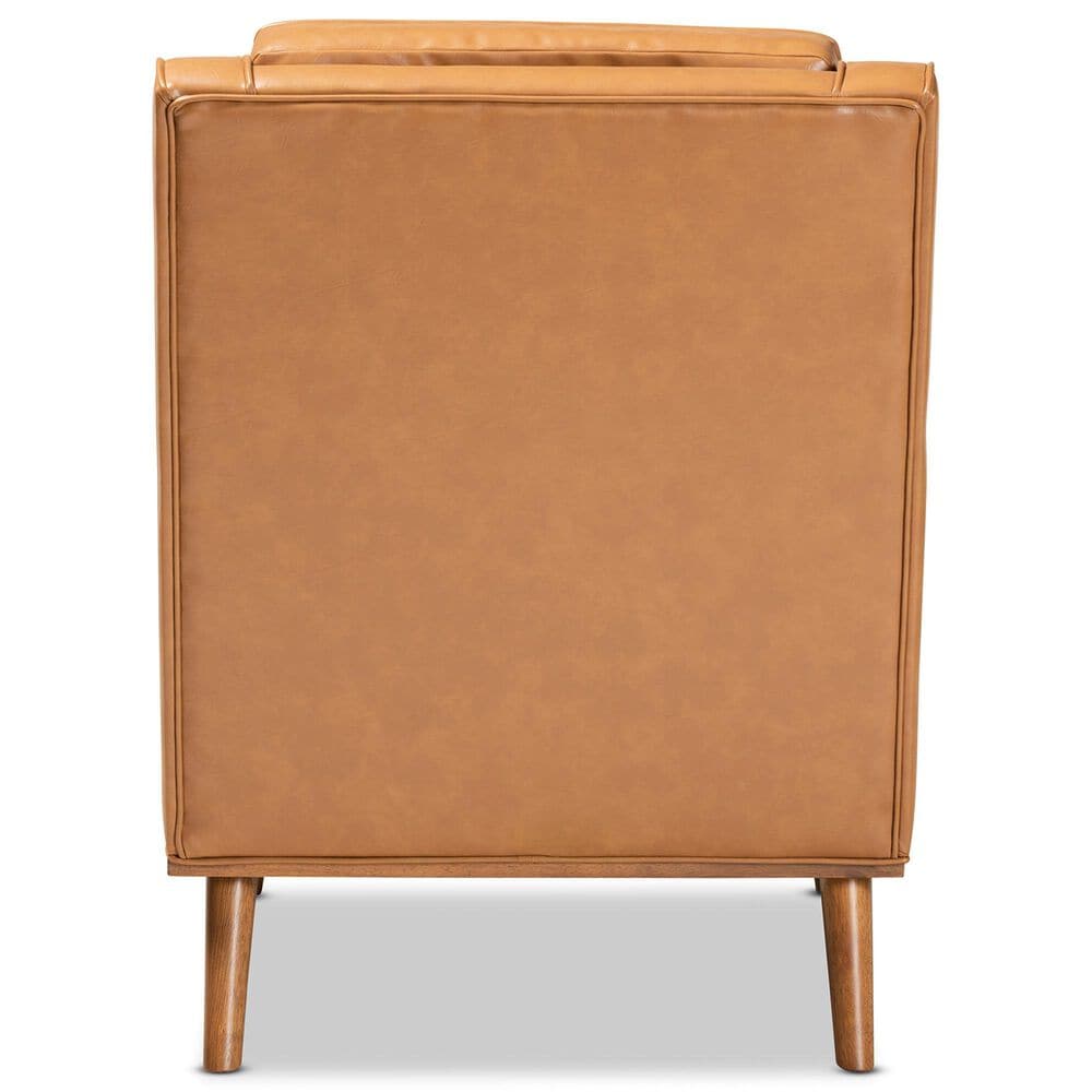 Baxton Studio Daley Arm Chair in Tan, , large