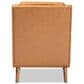 Baxton Studio Daley Arm Chair in Tan, , large