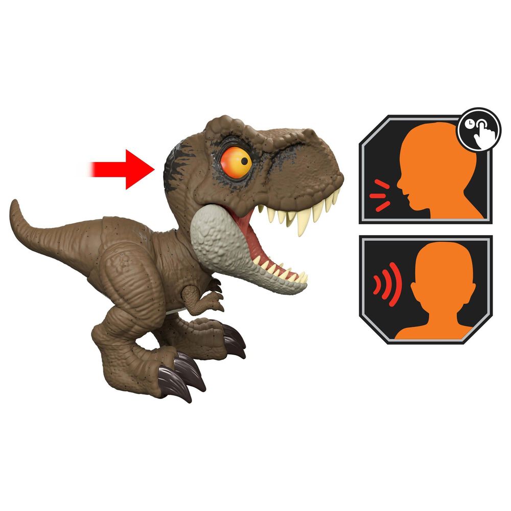 Mattel Tyrannosaurus Rex Figure in Multicolor, , large