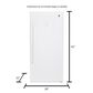 GE Appliances 14.1 Cu. Ft. Frost-Free Upright Freezer, , large
