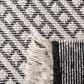 Safavieh Natura NAT355A 10" x 14" Ivory and Black Area Rug, , large