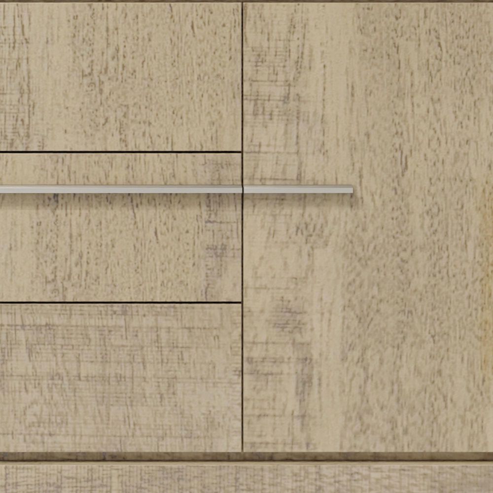 Lexora Home Lafarre 48&quot; Double Bathroom Vanity in Rustic Acacia with 2 cm White Quartz Top and Rectangular Sinks, , large