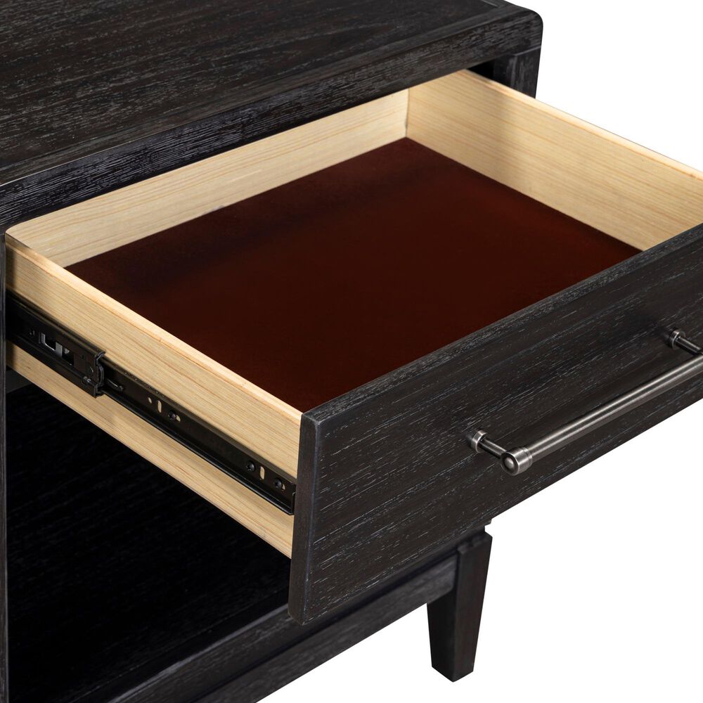 Riva Ridge Ambrose 1-Drawer Nightstand in Obsidian Mist, , large