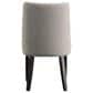 Steve Silver Xena 5-Piece Round Dining Set in White and Ebony, , large