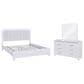 Ashley Jarlee 3-Piece California King Upholstered Bedroom Set in White, , large