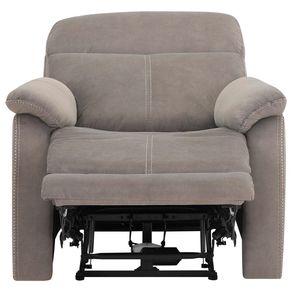 Steve Silver Surrey Power Recliner in Taupe, , large