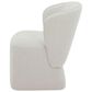 Moe"s Home Collection Larson Rolling Side Chair in Heather Grey, , large