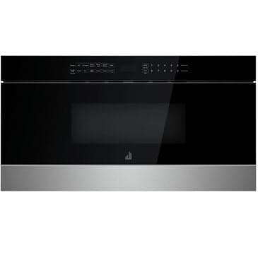 JennAir NOIR 24" Undercounter Microwave Oven with Drawer Design in Floating Glass Black, , large