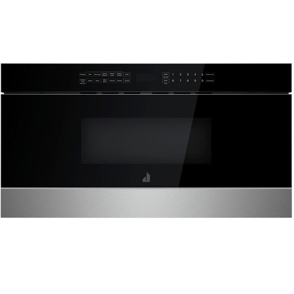 JennAir NOIR 24" Undercounter Microwave Oven with Drawer Design in Floating Glass Black, , large