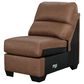 Ashley WillowBend 3-Piece Sectional with LAF Sofa in Caramel, , large