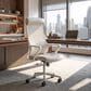 Zuo Modern Jett High Back Office Chair in Chrome, , large