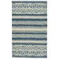 Capel Avanti Kelim 2569-440 9" x 12" Alpine Blue Area Rug, , large