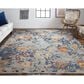 Feizy Leylan 7"9" x 9"9" Blue Area Rug, , large