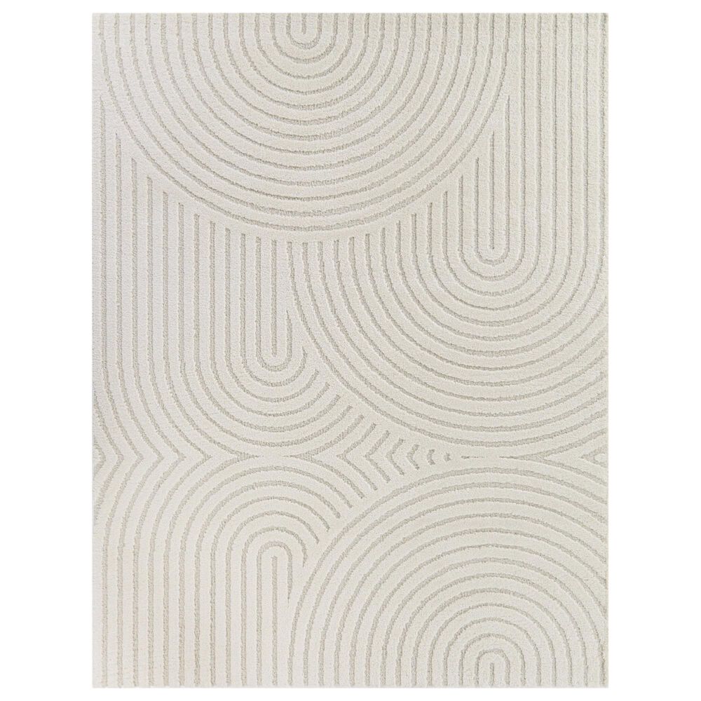 Balta Rugs Caserio 6"7" x 9" Cream Area Rug, , large