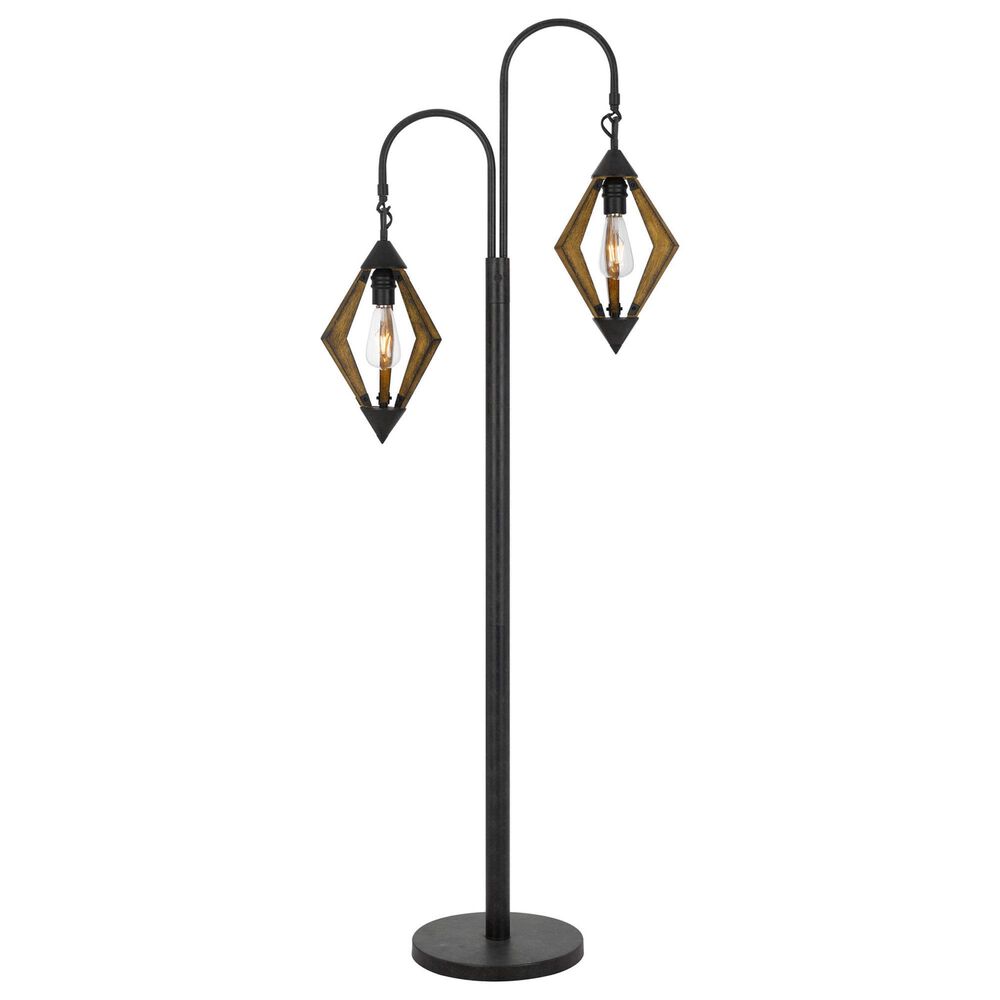 Cal Lighting Valence Floor Lamp in Black, , large