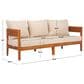 Safavieh Theo 3-Seater Outdoor Sofa in Taupe, , large