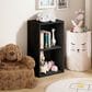 HOMLUX 2-Tier Open Shelf Bookcase in Blackwood, , large