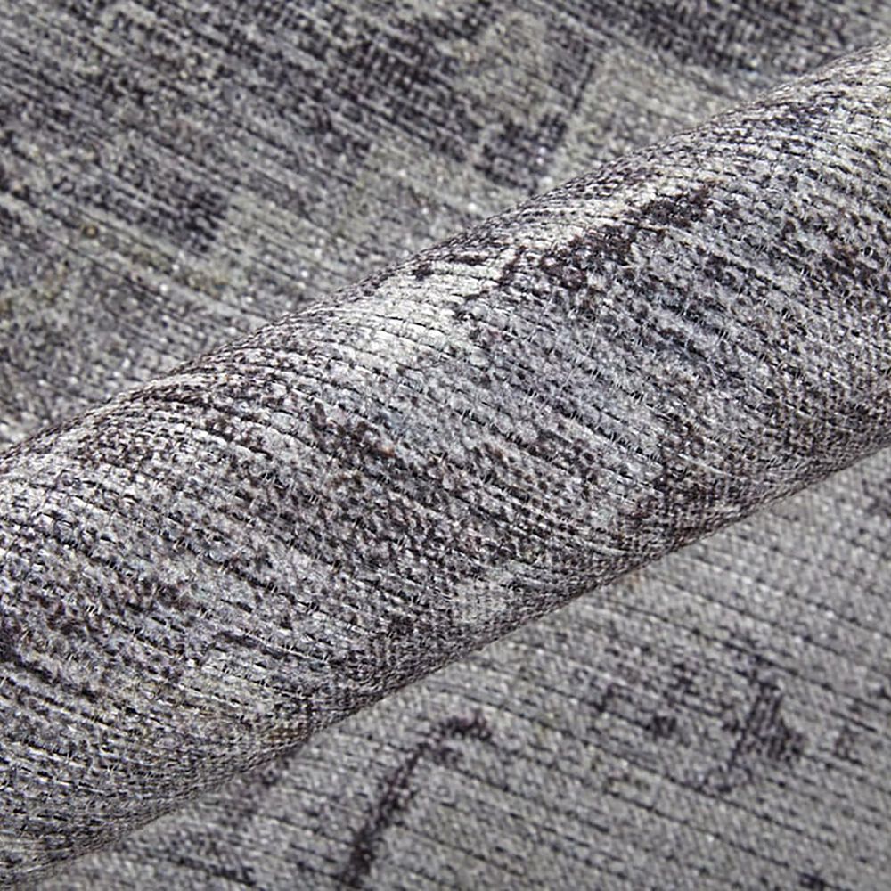 Feizy Percy 5&#39;3&quot; x 7&#39;6&quot; Gray and Ivory Area Rug, , large
