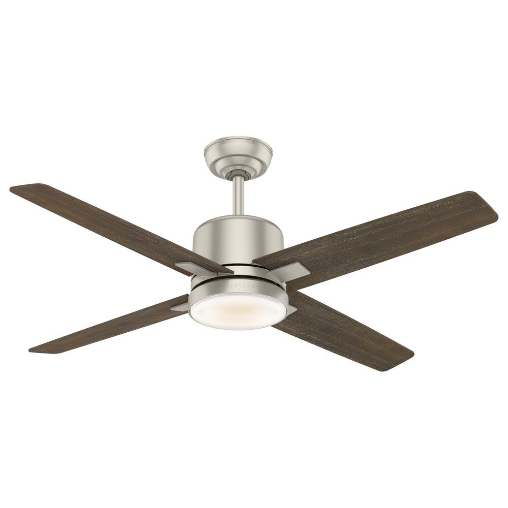 Hunter Axial 52&quot; Ceiling Fan with LED Light in Painted Pewter, , large