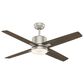 Hunter Axial 52" Ceiling Fan with LED Light in Painted Pewter, , large