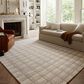 Chris Loves Julia x Loloi Polly 3"6" x 5"6" Cream and Sand Area Rug, , large
