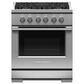 Fisher & Paykel 30" Freestanding Natural Gas Range with 4 Burners in Stainless Steel, , large
