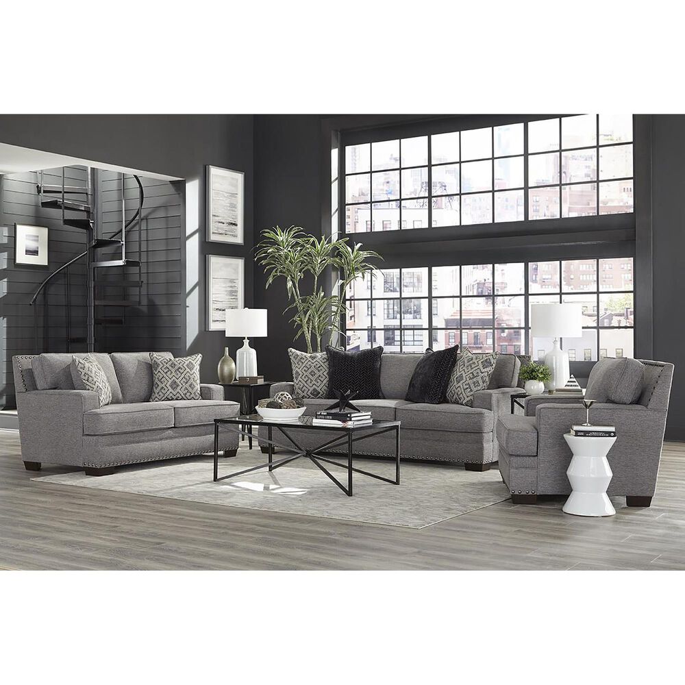 Inspirations Toni Loveseat in Gray, , large