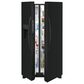 Frigidaire 25.6 Cu. Ft. Standard Depth Side-by-Side Refrigerator in Black, , large