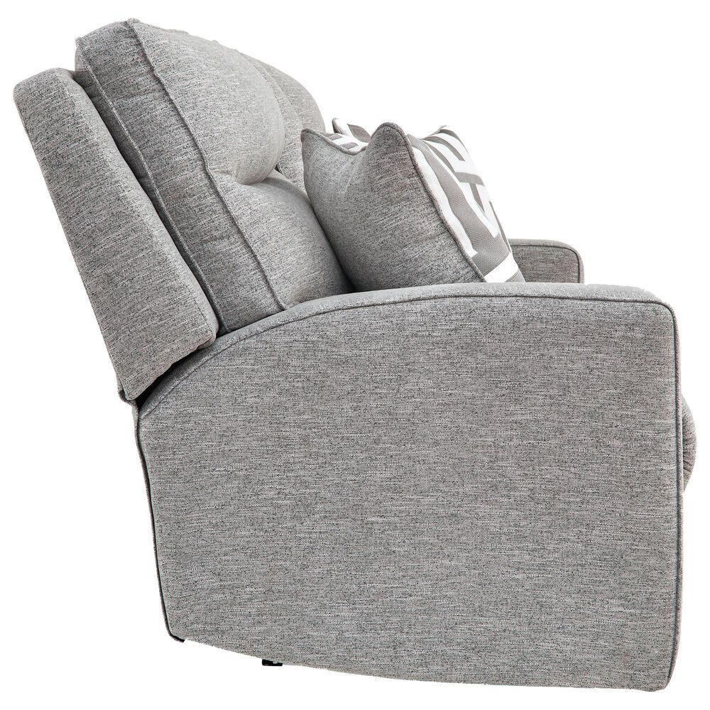 Ashley Biscoe Power Reclining Loveseat in Pewter, , large