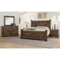 Viceray Collections Cool Rustic 3 Piece Queen Bedroom Set in Mink, , large