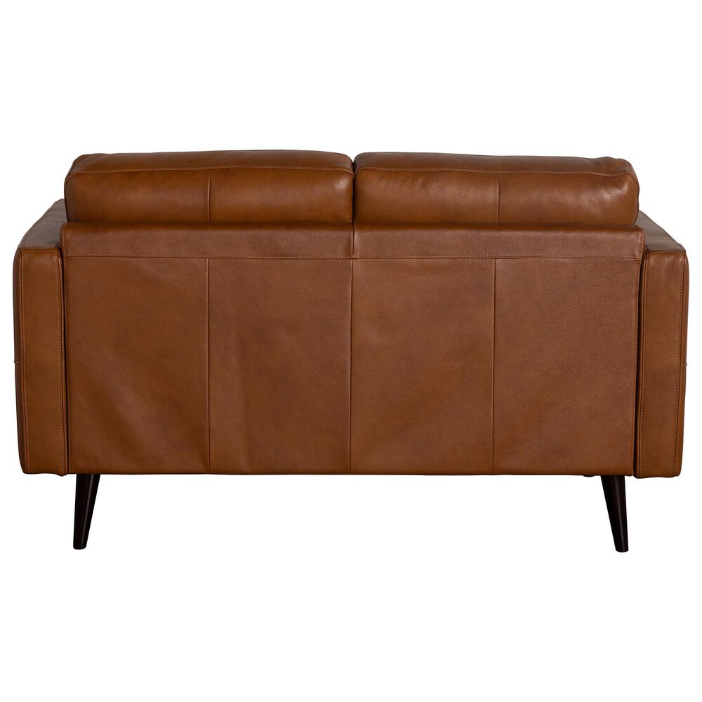 Natuzzi Editions Destrezza Loveseat in Brandy, , large