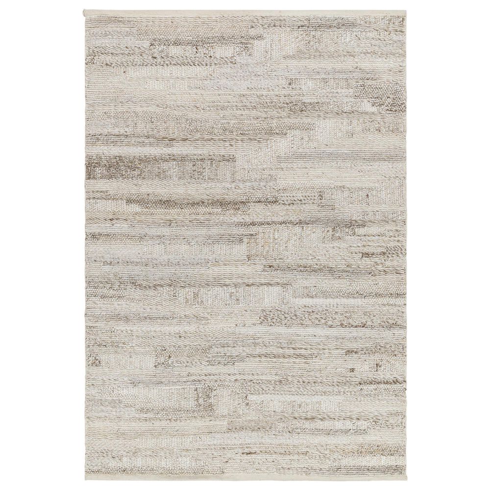 Surya Floria Ivory and Brown 10&#39; x 14&#39; Area Rug, , large