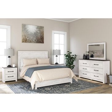 Signature Design by Ashley Gerridan 4 Piece Queen Bedroom Set in White and Gray, , large