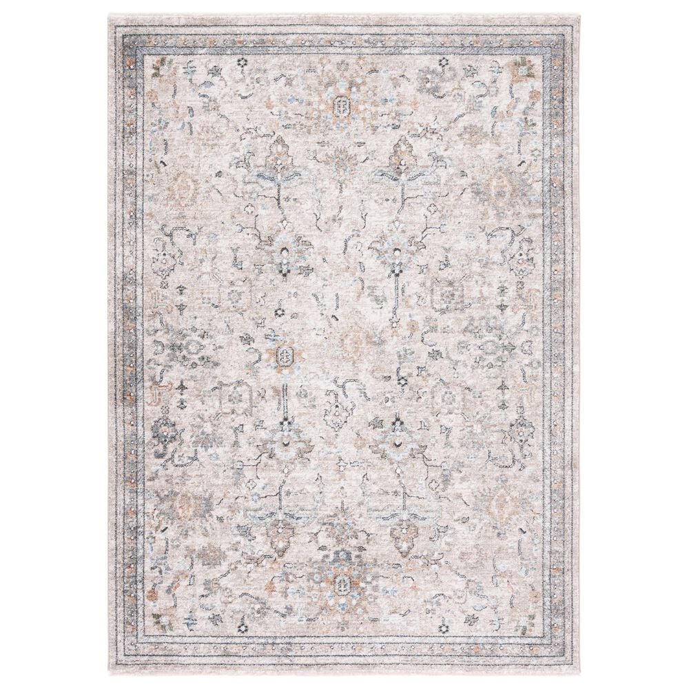Safavieh Jasmine JSM333F 5"3" x 7"7" Grey and Blue Area Rug, , large