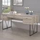 Pacific Landing Analiese Writing Desk in Gray Driftwood, , large