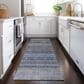 Dalyn Rug Company Burano BU5 2"3" x 7"6" Blue Indoor/Outdoor Runner, , large
