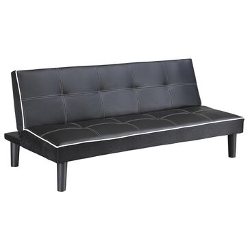 Pacific Landing Klik Klak in Black with White Piping, , large