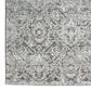 Radici USA Livigno Damask 5"3" x 7"3" Grey Area Rug, , large