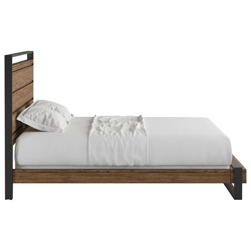 Golden Wave Furniture Hendrick King Bed in Brown and Black, , large