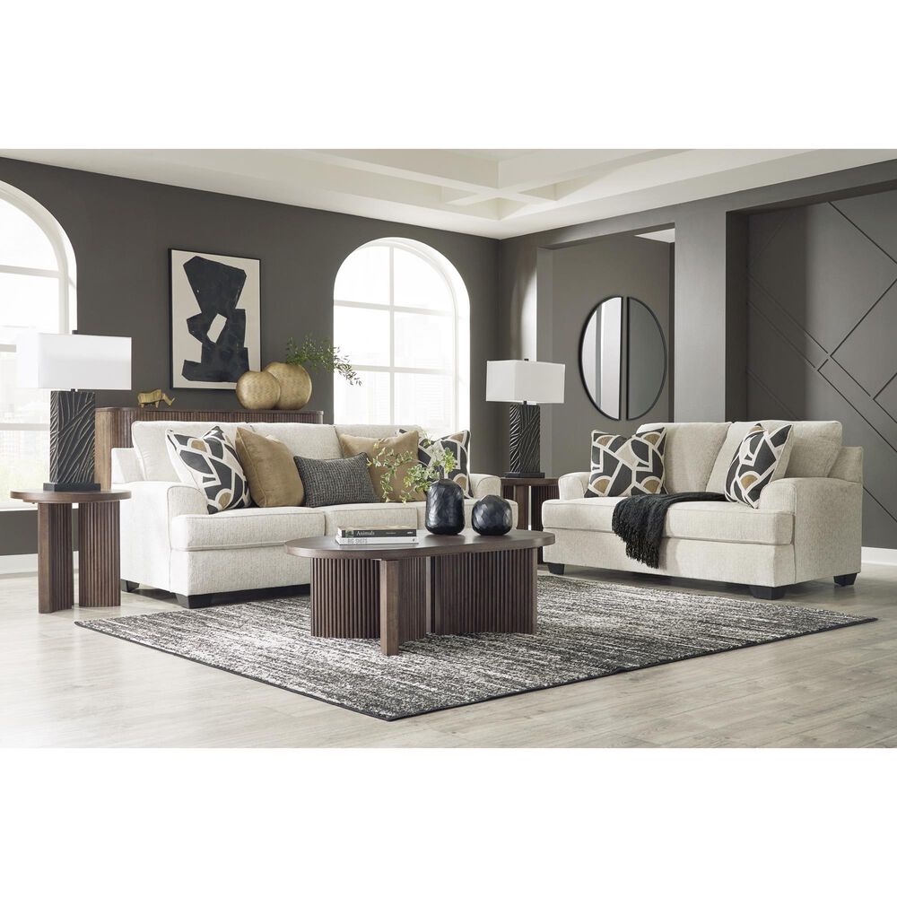 ASHLEY Heartcort Stationary Sofa and Loveseat Set in Quartz, , large