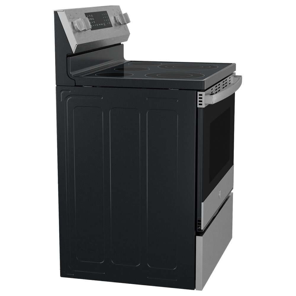 GE Profile 5.3 Cu. Ft. Smart Electric Range in Fingerprint Resistant Stainless, , large