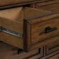 Ashley Taffenbrook 4-Piece California King Storage Bedroom Set in Medium Brown and Black, , large