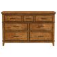 A-America Bandalier 7-Drawer Dresser Only in Warm Russet, , large