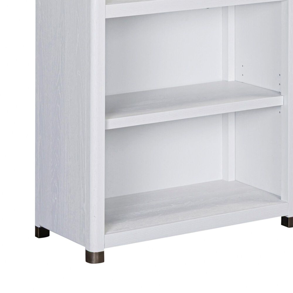 Riva Ridge Norah Open Bookcase in Simply White, , large