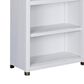 Riva Ridge Norah Open Bookcase in Simply White, , large