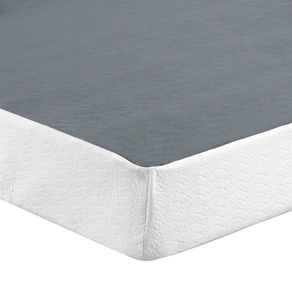 Hearth and Haven Queen Foundation with Textured Fabric Cover, , large