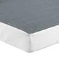 Hearth and Haven Queen Foundation with Textured Fabric Cover, , large